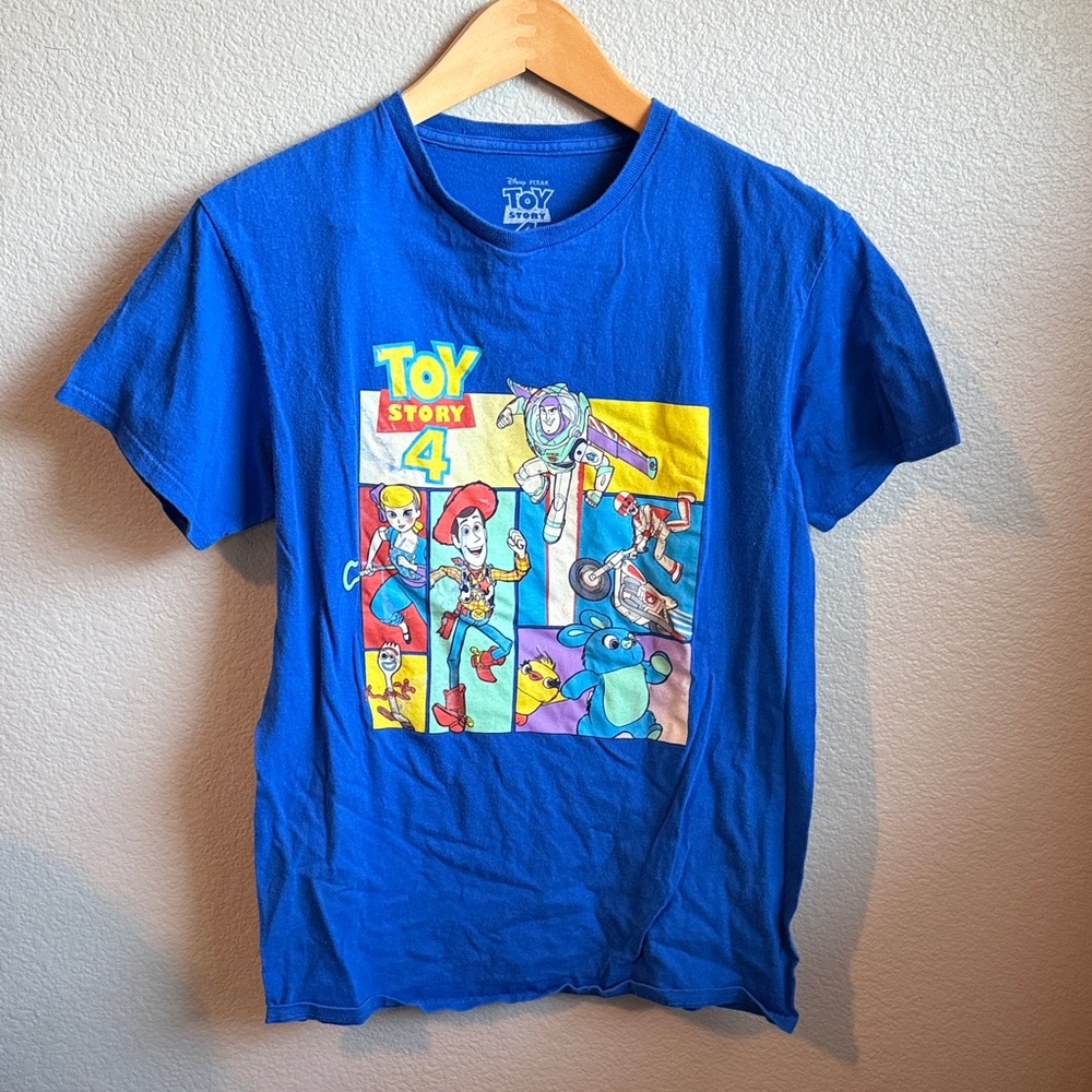 Unisex Disney Toy Story 4 Blue Tee size medium